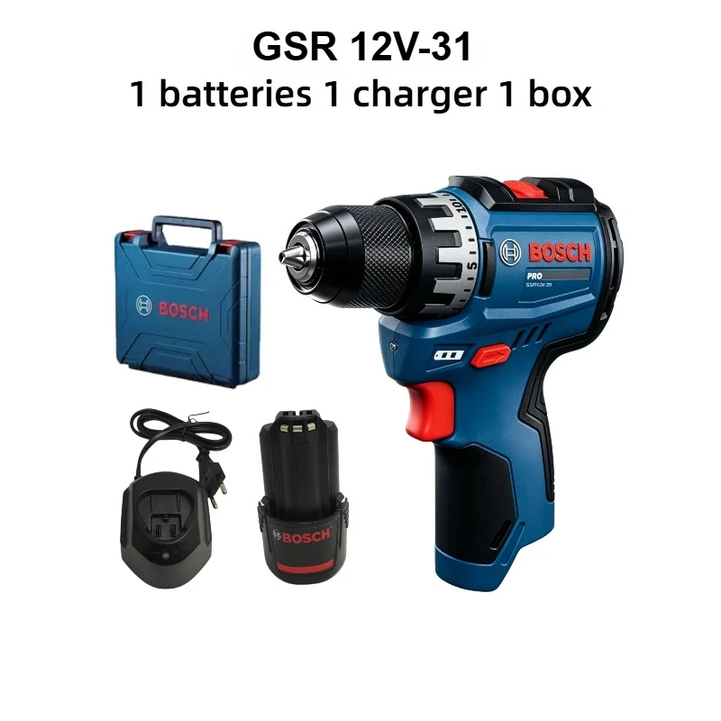 Power Tools Cordless - Bosch Professional GSR 12V-31 Akku-Bohrschrauber 12V