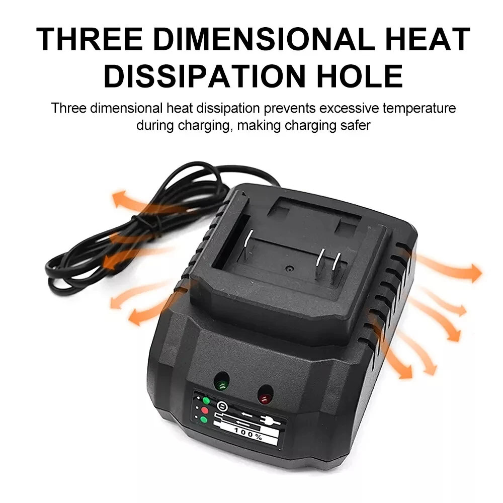 Li-Ionen-Akkuladegerät 18V 21V – Vacuum Cleaner Power Tools Bewertung und Preis