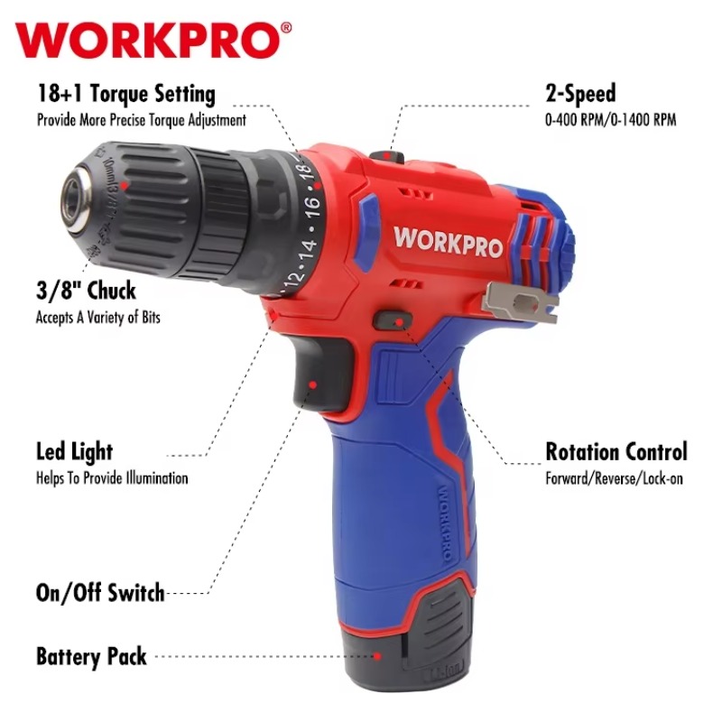 12V 10mm Akku-Bohrschrauber Ka – Power Tools Cordless Bewertung und Preis