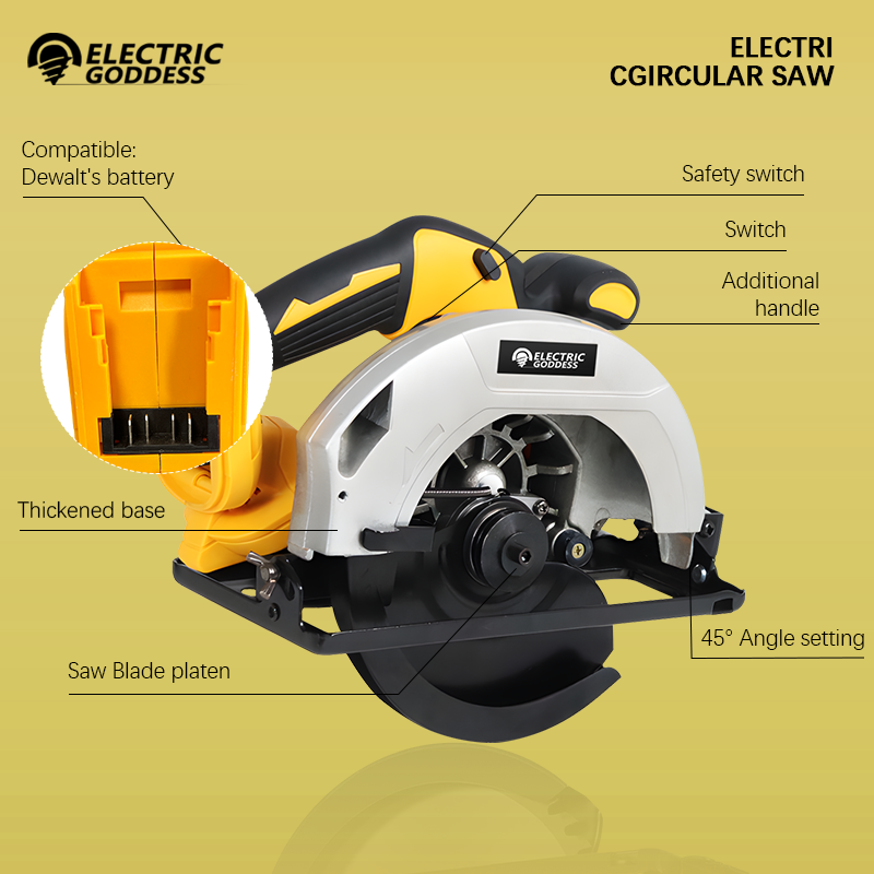 5000 U/min 7-Zoll Akku-Kreissä – Power Tools Hitachi Bewertung und Preis