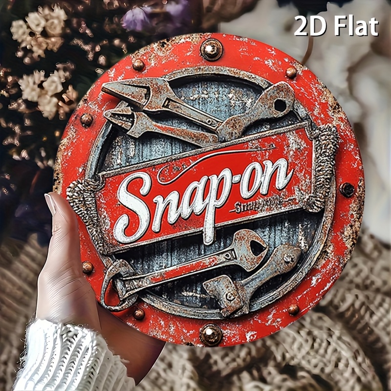 2D Flat 1pc Vintage Metal Sign – Power Tools Aldi Bewertung und Preis