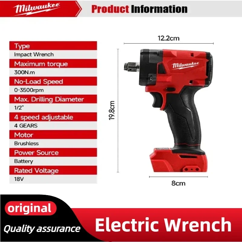 Milwaukee Bürstenloser Akku-We – Power Tools Impact Wrench Bewertung und Preis