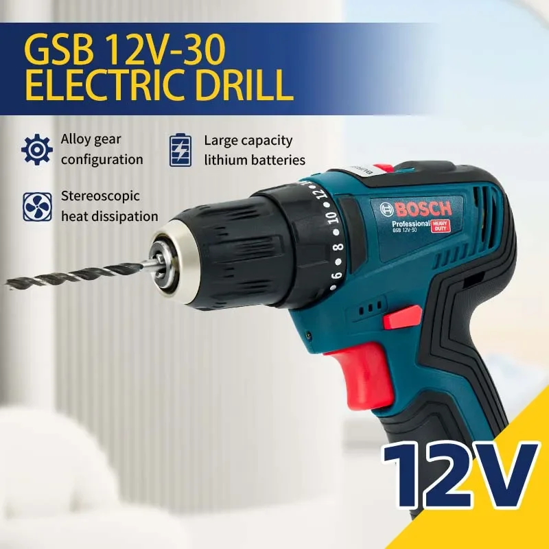 Bosch-GSB 12V-30 Professional  – Power Tools Cordless Bewertung und Preis