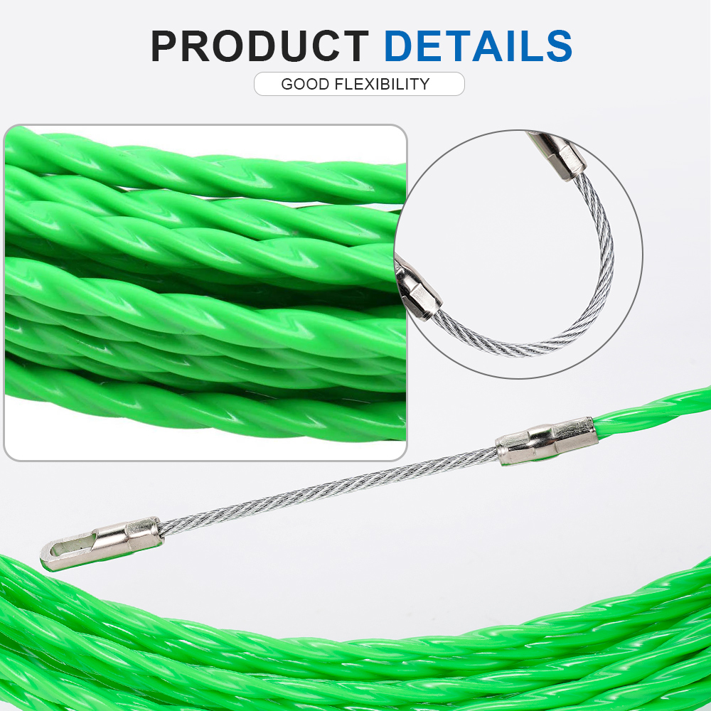 4MM Glasfaser-Kabelziehband 5- – Power Tools Green Bewertung und Preis