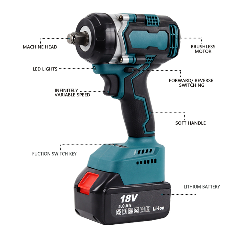 Max. Leistung 400 nm, 5 Drehmo – Power Tools Impact Wrench Bewertung und Preis