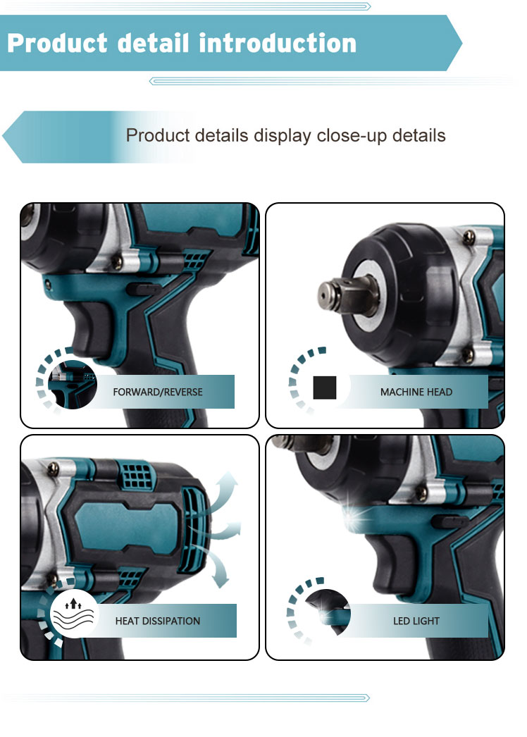 Max. Leistung 400 nm, 5 Drehmo – Power Tools Impact Wrench Bewertung und Preis