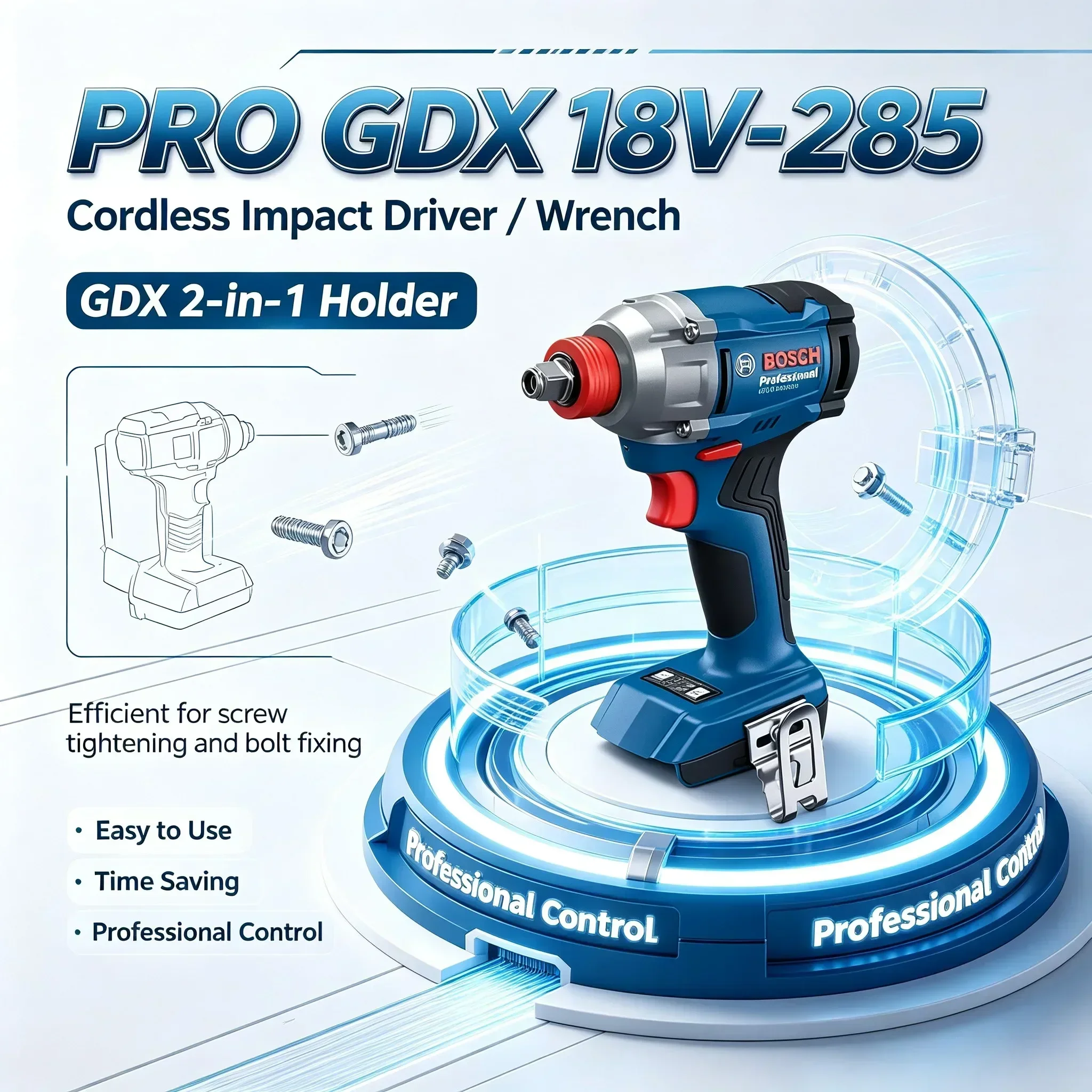 Bosch GDX 18V-285 Akku-Schlags – Power Tools Impact Wrench Bewertung und Preis