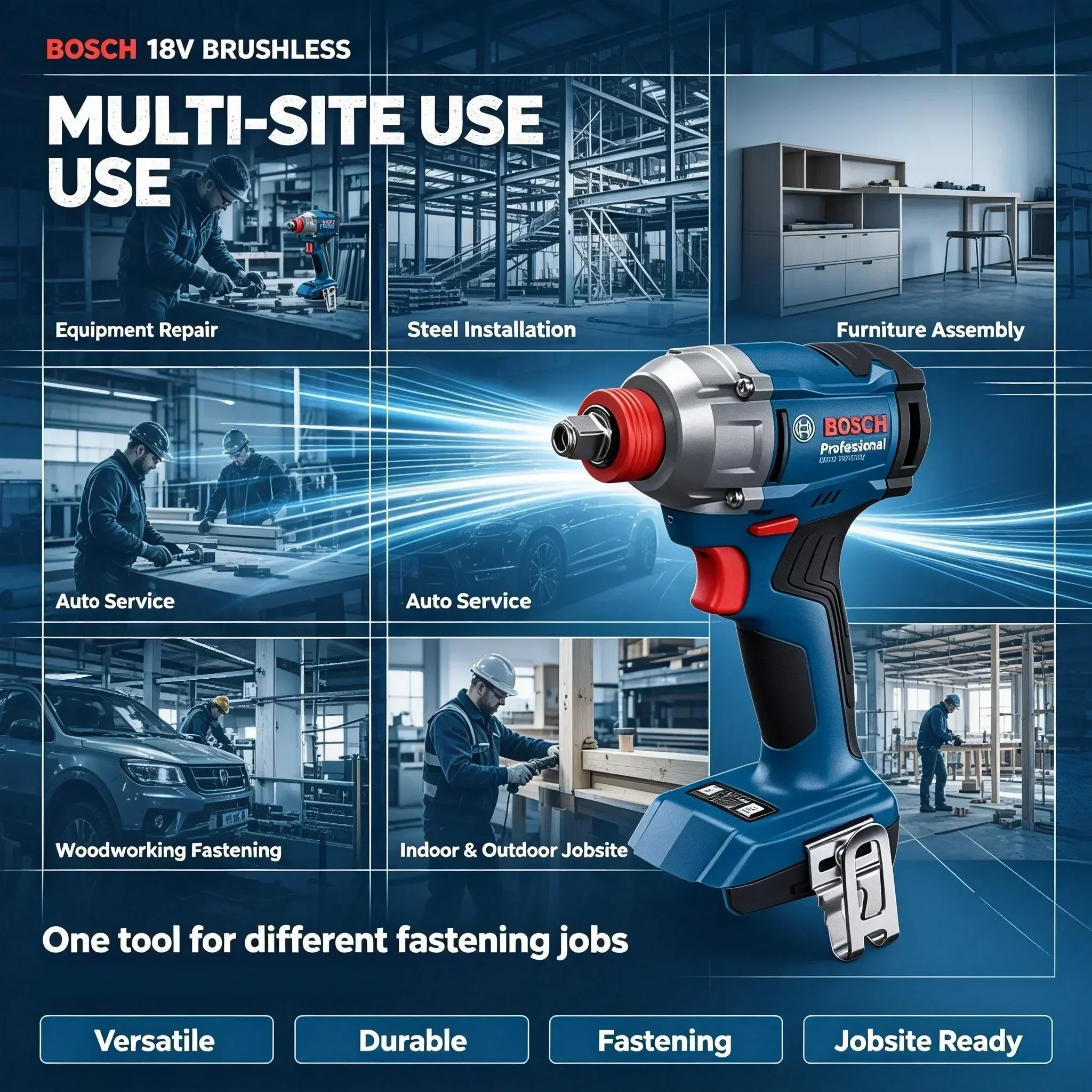 Bosch GDX 18V-285 Akku-Schlags – Power Tools Impact Wrench Bewertung und Preis