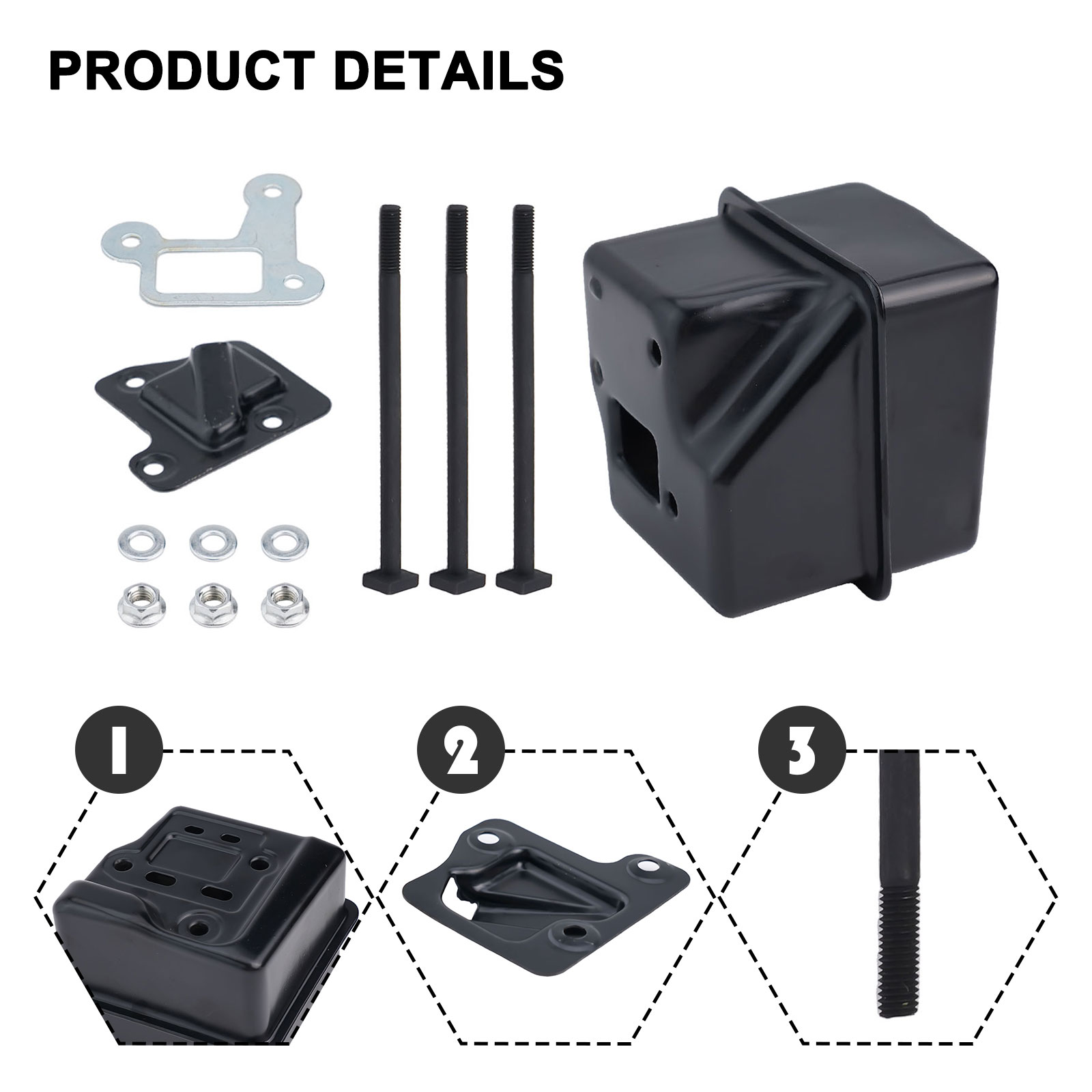 Abgasdämpfer-Dichtungsabdeckun – Power Tools With Names Bewertung und Preis