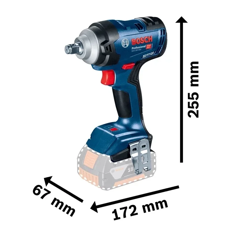 Bosch GDS 18V-400 18V Bürstenl – Power Tools Impact Wrench Bewertung und Preis